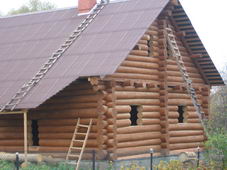 Строительство: сруб дома в деревне Кузьминское, близ п Барыбино 5