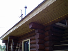 Строительство: сруб дома в деревне Кузьминское, близ п Барыбино 8