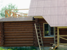 Строительство: сруб дома в деревне Кузьминское, близ п Барыбино 10