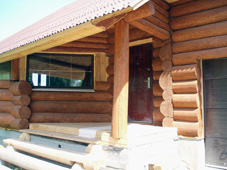 Строительство: сруб дома в деревне Кузьминское, близ п Барыбино 13