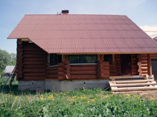 Строительство: сруб дома в деревне Кузьминское, близ п Барыбино 11